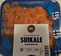 Viljaporsaan suikale marinoitu