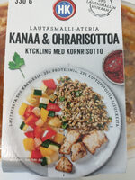 Kanaa & ohrarisottoa