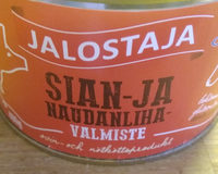 Sian ja naudanliha valmiste