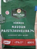 Naudan Paistijauheliha 7%