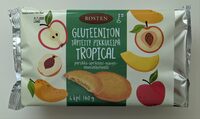 Gluteeniton täytetty pikkuleipä tropical