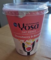 Fazer Yosa oat snack stawberry banana