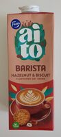 Hazelnut and Biscuit Flavoured Oat Drink for Coffee