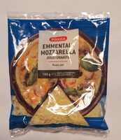 Emmental ja mozzarella raaste