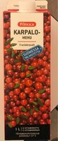 Jus de Canneberge