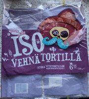 Iso vehnätortilla