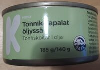 K menu Tonnikalapalat öljyssä