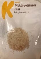 Pitkäjyväinen riisi