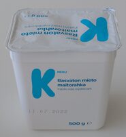 Rasvaton mieto maitorahka