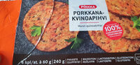 Porkkana-Kvinoapihvi