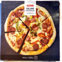 Salami kiviuunipizza