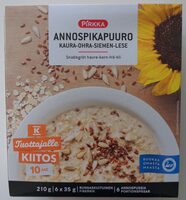 Annospikapuuro kaura-ohra-siemen-lese