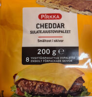 Cheddar sulatejuustoviipaleet