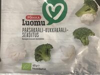 Luomu parsakaali-kukkakaali-sekoitus