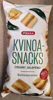 Kvinoa-snacks creamy jalapeno