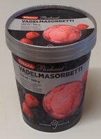 Vadelmasorbetti