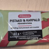 Pähkinäpatukka pistaasi & karpalo