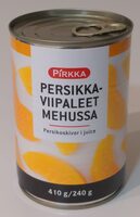 Persikkaviipaleet mehussa