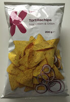 Tortillachips Sour Cream & Onion