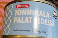 Tonnikalapalat Vedessä