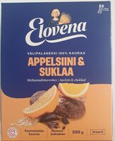 Appelsiini & suklaa välipalakeksi