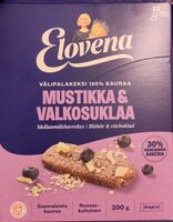 Mustikka & valkosuklaa välipalakeksi
