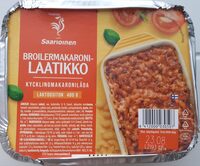 Saarioinen Chicken macaroni casserole
