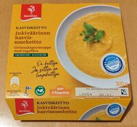 Inkiväärinen kasvissosekeitto