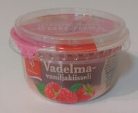 Vadelma-vaniljakiisseli