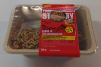Food Story kanaa ja teriyakinuudelia