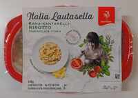 Kana-kantarellirisotto torinolaisittain