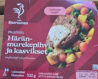 Häränmurekepihvi ja kasvikset