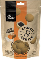 Panda Choco & Lakrits Salty Caramel 120g