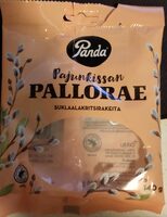 Pajunkissan pallorae suklaalakritsirakeita