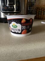 Strawberry Protein Yogurt with Sweetener