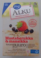 Mustaherukka kauea puuro