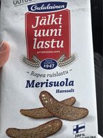 Jälkiuunilastu Merisuola