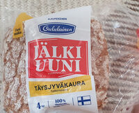 Jälkiuunipalat Täysjyväkauraleipä