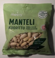 Manteli, kuorittu