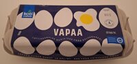 Kotimaista vapaan kanan munat 10 kpl