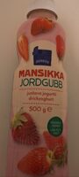 Mansikka juotava jogurtti