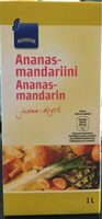 Ananas-mandariini juoma