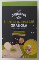 Siemen inkivääri granola