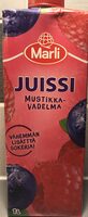 Juissi mustikka-vadelma