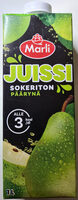 Marli Juissi Sokeriton Päärynämehujuoma 1L