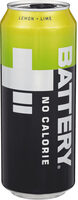 Battery Lemon Lime No Calorie