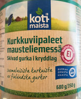 Kurkkuviipaleet mausteliemessä