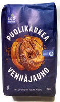 Puolikarkea vehnäjauho