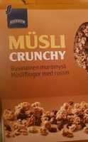 Müsli crunchy