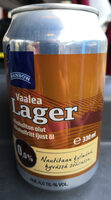 Vaalea lager alkoholiton olut